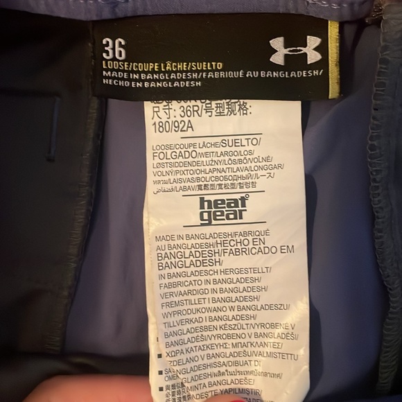 Men’s: Blue under armor shorts size 36 - Picture 4 of 5